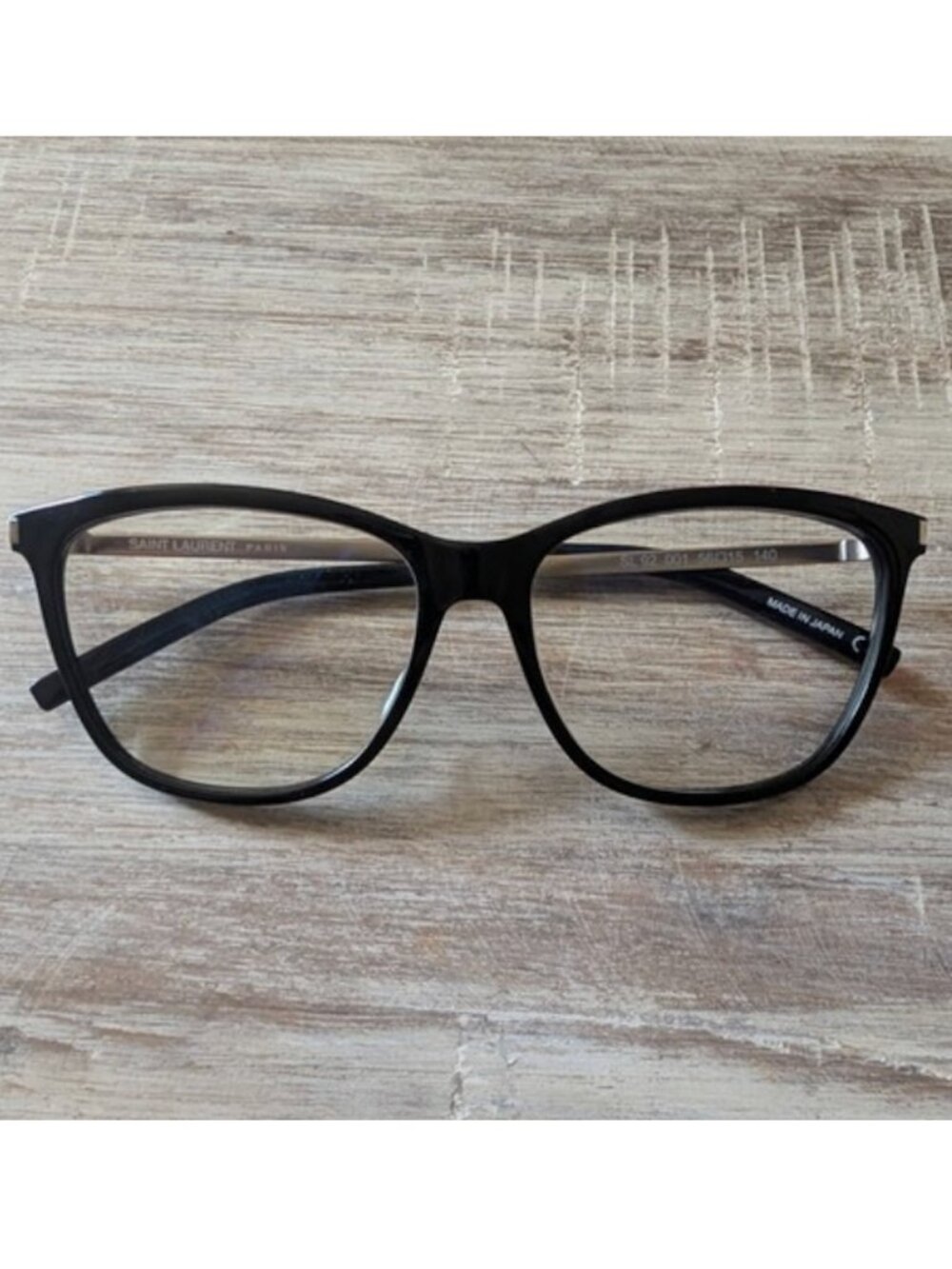 Saint Laurent SL 92 001 Black Eyeglasses Frames 56-15-140 | Authentic YSL - Picture 6 of 16